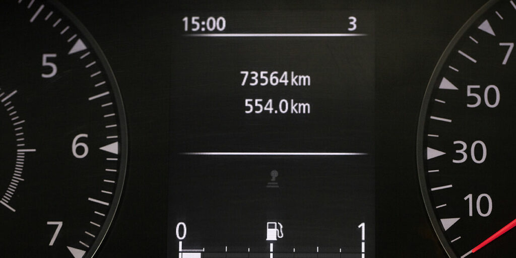 Tableau de bord voiture